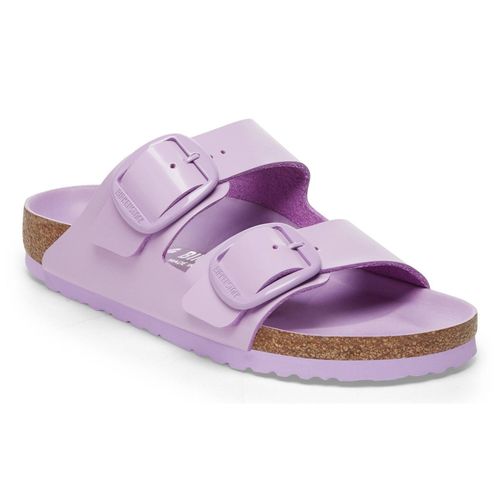Mules Birkenstock Arizona Big Buckle Natural Leather Patent