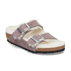 Sandales Fille Birkenstock Arizona Shearling Suede Leather/fur