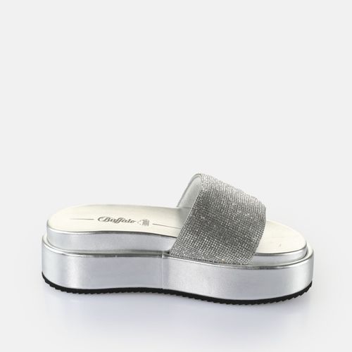 Claquettes Femme Buffalo Noa Glam - Vegan Glitte