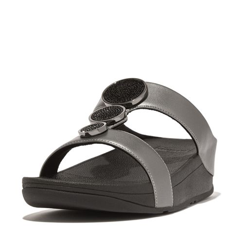 Mules Compensées Femme Fitflop Halo Bead-Circle