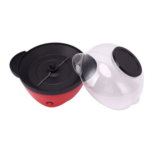 HJLIAN Machine a pop-corn electrique 450 W, entierement automatique, pour usage domestique, capacite de 2,5 L, prise UE 220 V