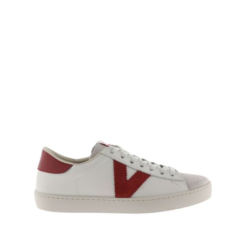 Baskets En Berlin Cuir Et Cuir Fendu Victoria