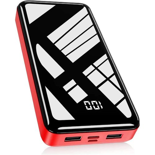 Batterie Externe 27000mah, 22,5w Power Bank Pd20w Usb C Chargeur Externe À Charge Rapide Avec Affichage Numérique Led, Chargeur Portable Pour Iphone Samsung Huawei[Car781729]