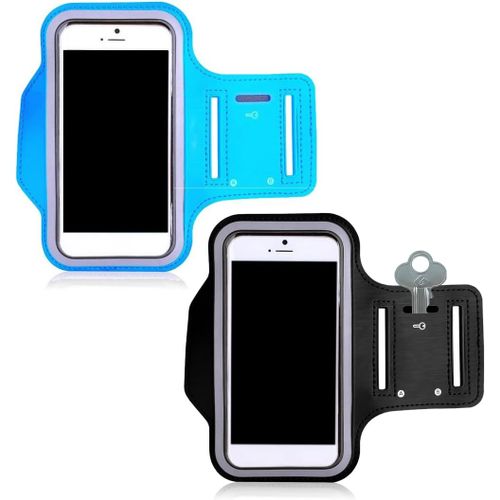 2pcs Brassard De Sport, Brassard De Sport Universel Réglable Pour Smartphone Jusqu'à 6.5 Pouces - Brassard Telephone Sport Porte Telephone Course A Pied Sport, Pour La Course À Pie[Car780953]