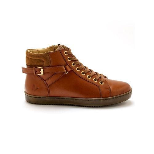 Baskets Montantes Zippée Avec Lacets Femme Pédiconfort
