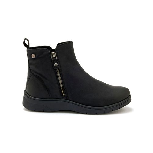 Bottines Double Zip Aéroesemelle Amovible Femme Pédiconfort