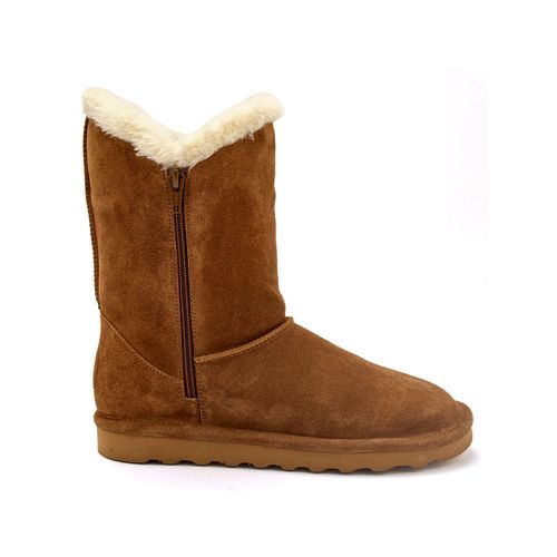 Bottines Fourrées Double Zip Femme Pédiconfort