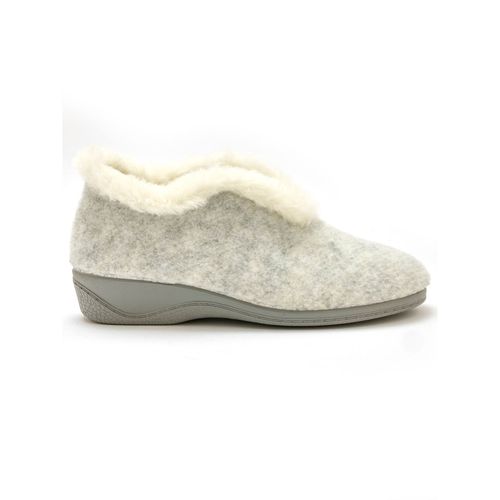 Chaussons Molletonnées Femme Pédiconfort