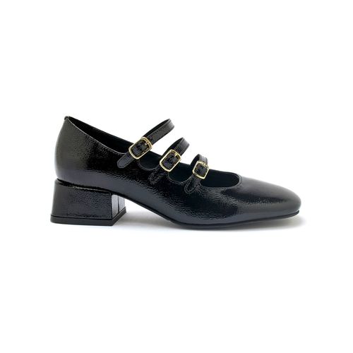Escarpins Vernies Triple Bride Femme Pédiconfort