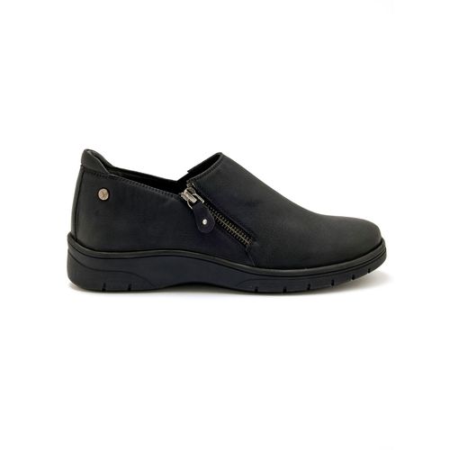 Mocassins Zippés Et Élastiqués Femme Pédiconfort