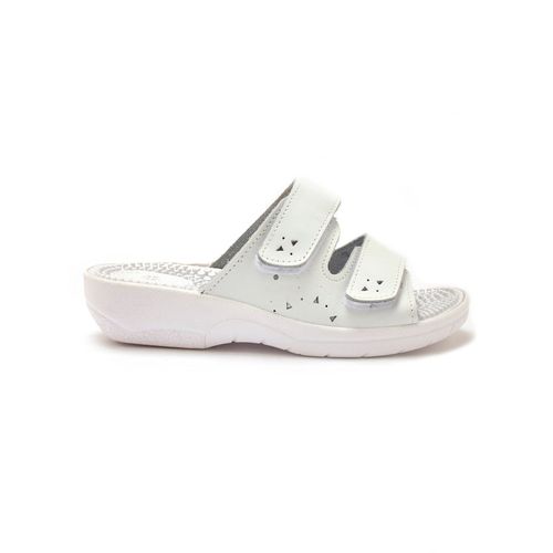 Mules À Scratchs Ouverture Totale Femme Pédiconfort