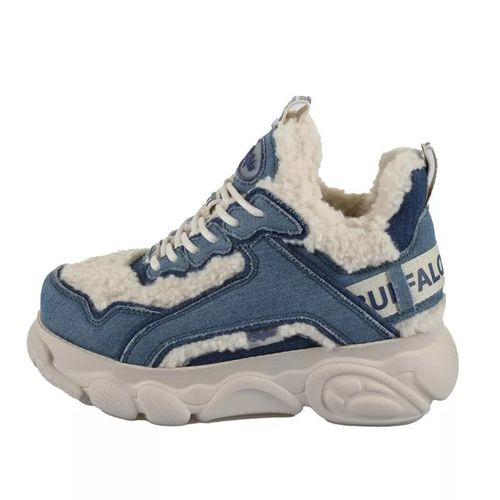 Baskets Femme Buffalo Cld Chai Warm - Vegan Denim/Fur