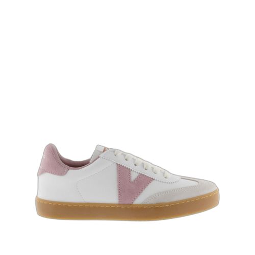 Baskets Effet Cuir Et Daim Femme Victoria Berlin Ciclista