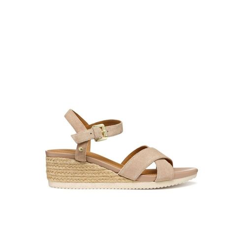Sandales Compensées Femme Geox Ischia Corda B