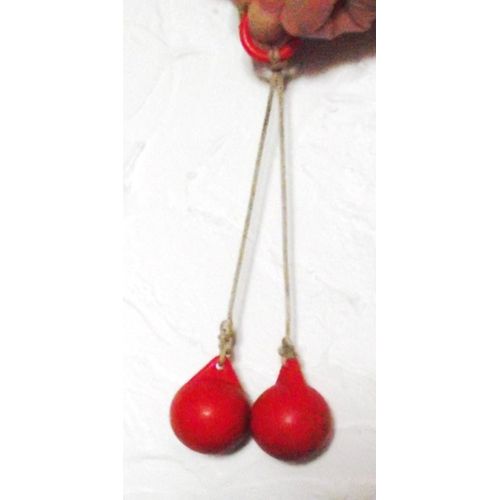 Jeu Tac Tac 2 boules année1970 Boules ayant la forme de bouée de marine