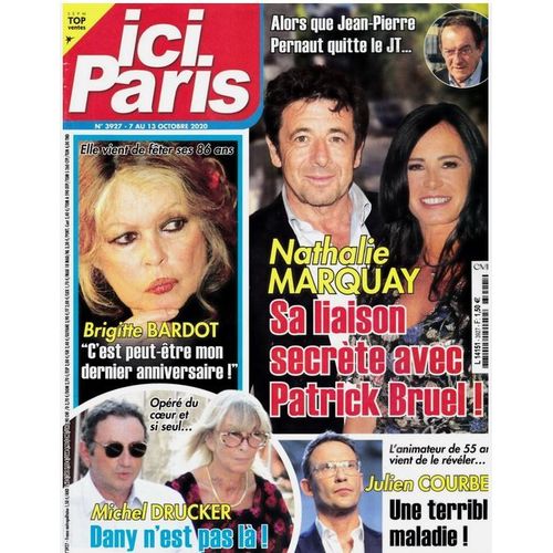 Ici Paris 3927 2020 Bruel Marquay/Chauvin/Bardot/Renaud Sechan/Elsa Lunghini/Michele Mercier/Mastroianni