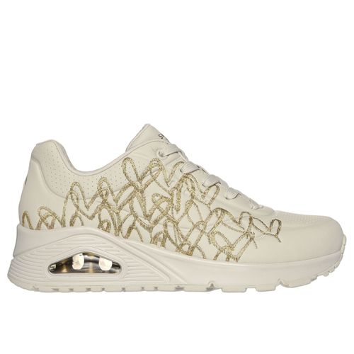 Chaussures Baskets Skechers Jgoldcrown Unosgolden Heart