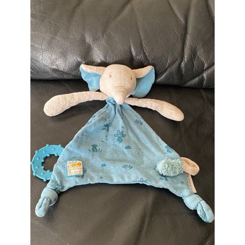 Doudou Eléphant Bergamote Sous Mon Baobab - MOULIN ROTY 25cm