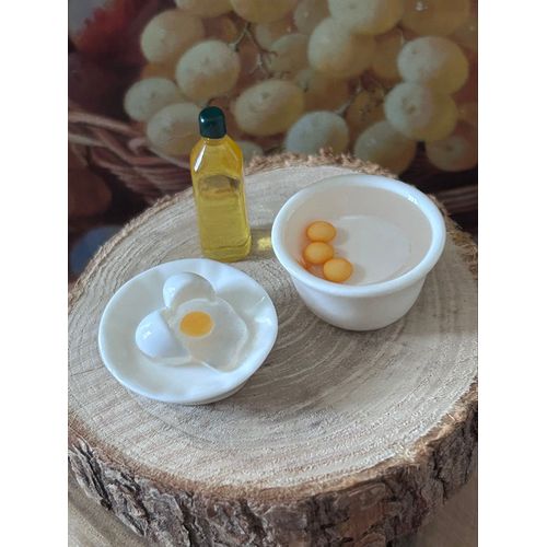 Accessoires de cuisine pour maison de poupée