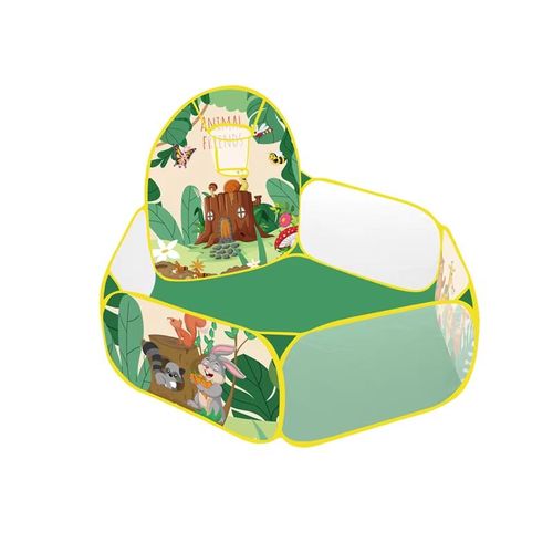 Piscine à Balles Bébé 1 à 2M – Parc de Jeux avec Cible de Tir, Structure Pliable, Jouet Enfant Intérieur ou Jardin