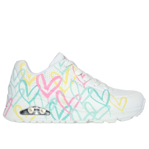 Chaussures Baskets Skechers Jgoldcrown Unoshighlight Love