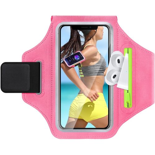 Brassard De Sport Universel Pour Téléphone Portable - Avec Poche Pour Écouteurs Support Pour Téléphone Portable - Pour Iphone 15/14/13/12/Samsung Galaxy S24/S23 Huawei Xiaomi (Ro[Car785987]