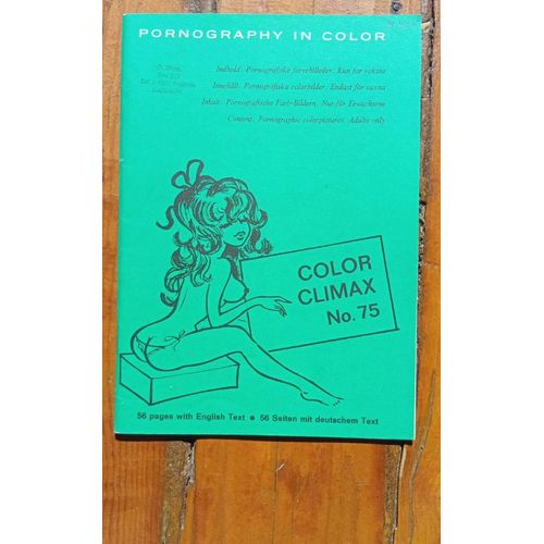 Color Climax 75, Revue Érotique Vintage Pornographique