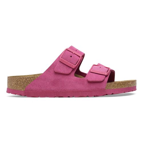 Claquettes Cuir Suédé Femme Birkenstock Arizona