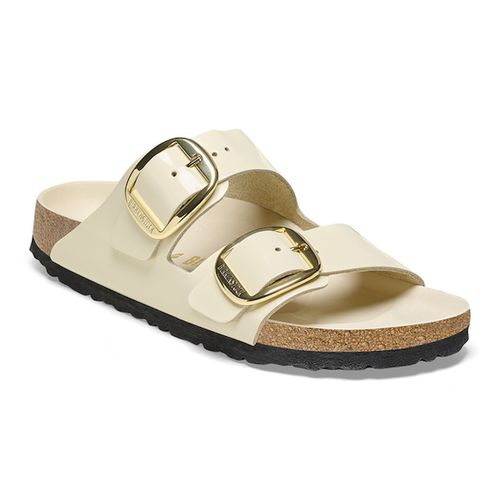 Claquettes En Cuir Naturel Birkenstock Arizona Big Buckle