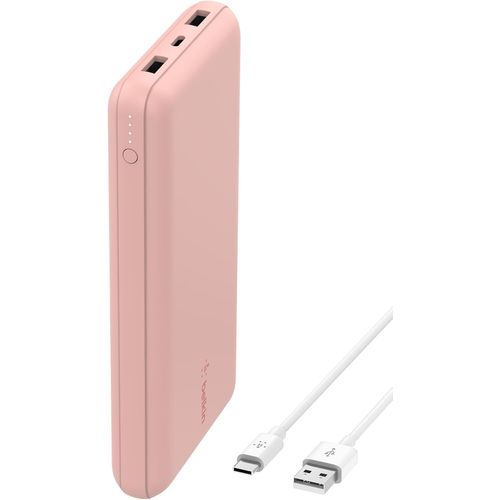 Batterie Externe Usb-C 20000mah (Power Bank Puissance De 20k, Entrée Et Sortie Usb-C, 2 Ports Usb-A, Câble Usb-C Vers Usb-A Fourni, Pour Iphone, Galaxy, Pixel, Ipad, Airpods, Etc.)[Car786011]