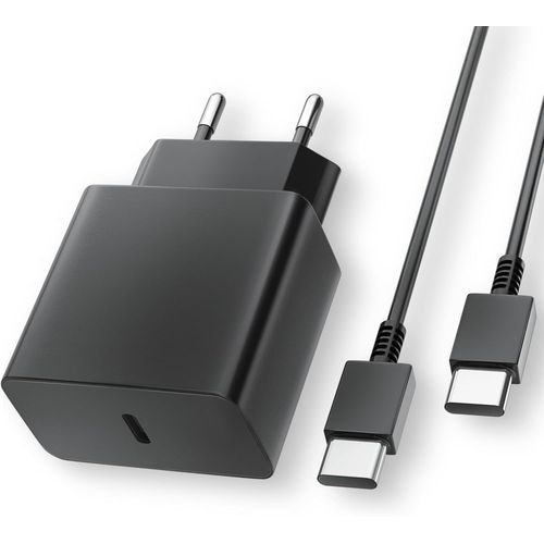 45w Chargeur Usb C¿Usb-C Prise Secteur Rapide Avec 2m Câble Usb C Vers Usb C Pour Samsung Galaxy S24/S23/S22/S21 Ultra/S20/S20+/Note 20/10/9/8/A73/A53/A52/S10/S9[Car786390]