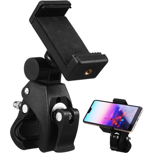 1 Jeu Phone Bracket Support Telephone Main Pied De Microphone Pour Instruments Clip De Téléphone Pour Pied De Micro Caméra De Sport Support De Téléphone Portable Guitare[CAR787488]