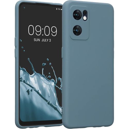 Housse Compatible Avec Oppo Find X5 Lite Coque - Housse De Téléphone En Silicone Avec Protection Appareil Photo - Arctic Night[Car787377]