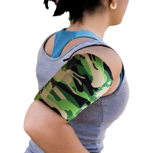 Support De Téléphone Pour La Course À Pied Extensible - Taille S - Brassard De Téléphone Jusqu'à 8 Pouces De Circonférence De Bras - Brassard De Sport - Camouflage[Car784851]