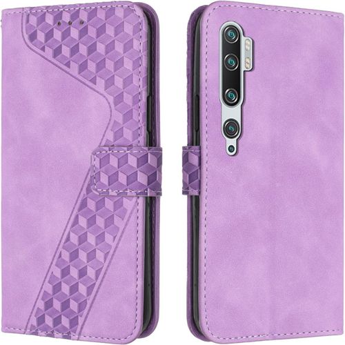 Coque Pour Xiaomi Mi Note 10/Mi Note 10 Pro/Xiaomi Mi Cc9 Pro,Etui Protection Housse Premium En Cuir Pu Portefeuille Étui Téléphone [Fermoir Magnétique][Fentes Pour Cartes] Flip Ca[Car786452]