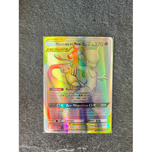 Mewtwo Et Mew-Gx 242/236 Française