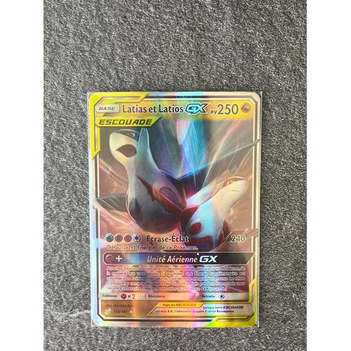 Latias Et Latios-Gx 113/181 Française