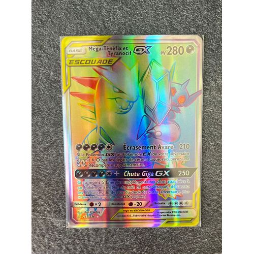 Méga-Ténéfix Et Tyranocif-Gx Rainbow 245/236 Française