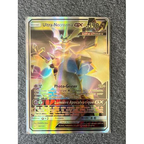 Ultra-Necrozma Gx 95/131 Française