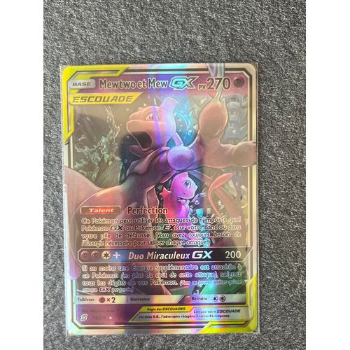 Mewtwo Et Mew-Gx 71/236 Française