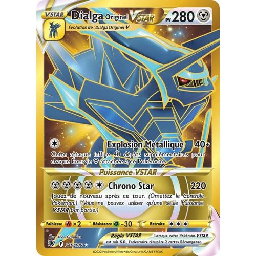 Dialga Originel Vstar - 210/189 - Astres Radieux