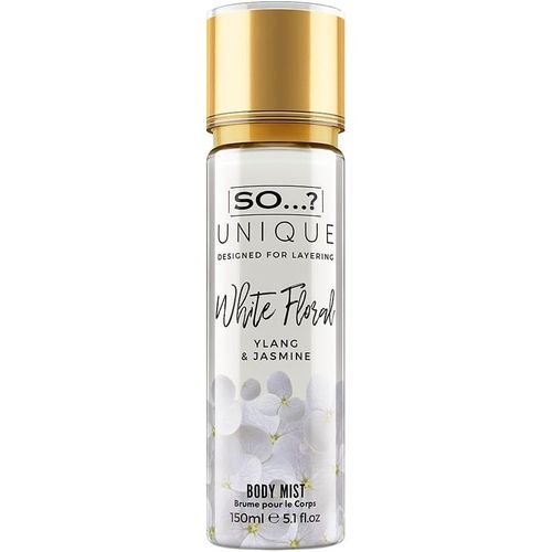 Unique White Floral Body Mist Frragrance Spray 150ml 