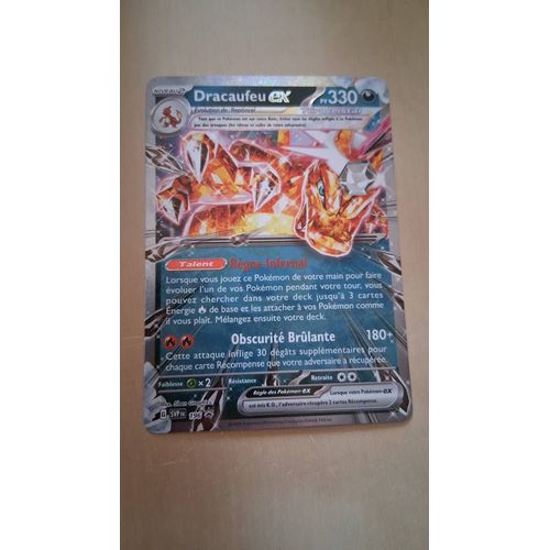 Carte Pokemon Dracaufeu Ex