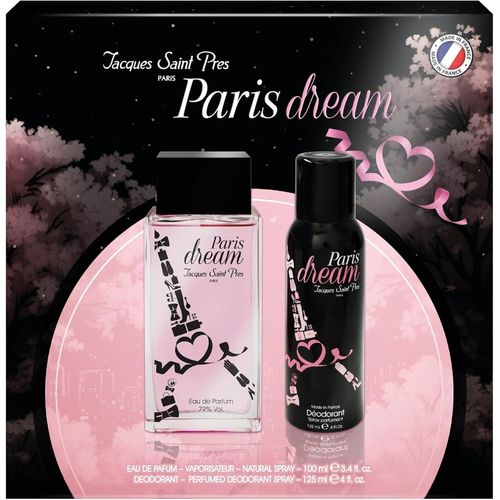 Jacques Saint Pres Coffret Paris Dream Eau De Parfum 100 Ml + Déodorant 125 Ml 