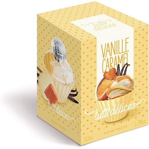 Eau De Toilette Pour Femme Vanille Caramel 50 Ml Flacon (1.7 Fl.Oz.) - Parfum Sucré Pour Femmes De Corania 