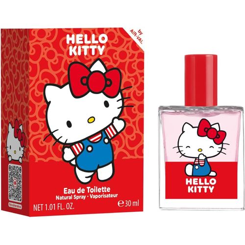 Hello Kitty Eau De Toilette Pour Enfant Dans Un Joli Flacon En Verre Et Motif Kitty Cadeau Pour Fille (30 Ml) 