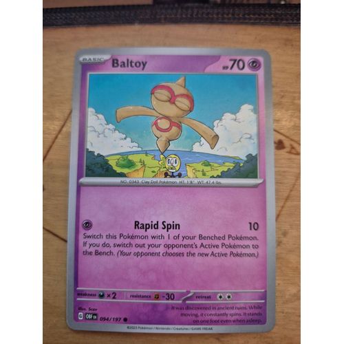 Carte Pokémon Baltoy 094/197 -- Balbuto