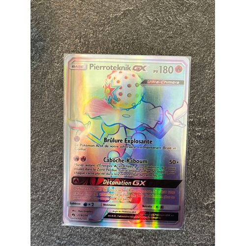 Pierroteknik Gx 219/214 Rainbow Rare - Tonnerre Perdu Française