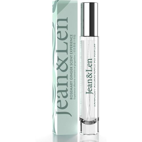 Scent Experience Rosemary & Ginger, Eau De Toilette Parfumée Au Romarin Et Au Gingembre, Mini Parfum Pratique, Idéal Pour Les Voyages, Flacon En Verre De Haute Qualité, 10 Ml 