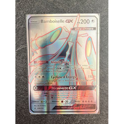 Bamboiselle Gx 208/214 Rainbow Rare - Alliance Infaillible - Française